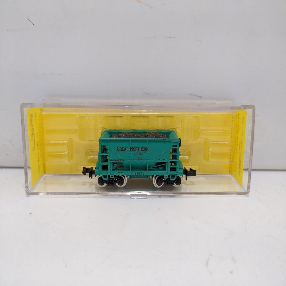 Atlas 3217 N Scale Great Northern 70 Ton Ore Car #91846 LN/Box