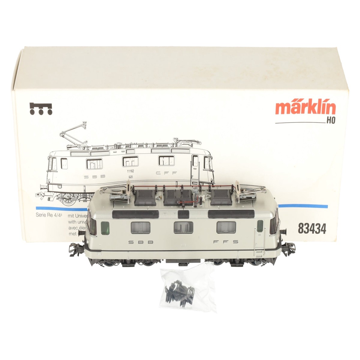Marklin 83434 HO SBB CFF Re 4/4 Electric Locomotive LN/Box
