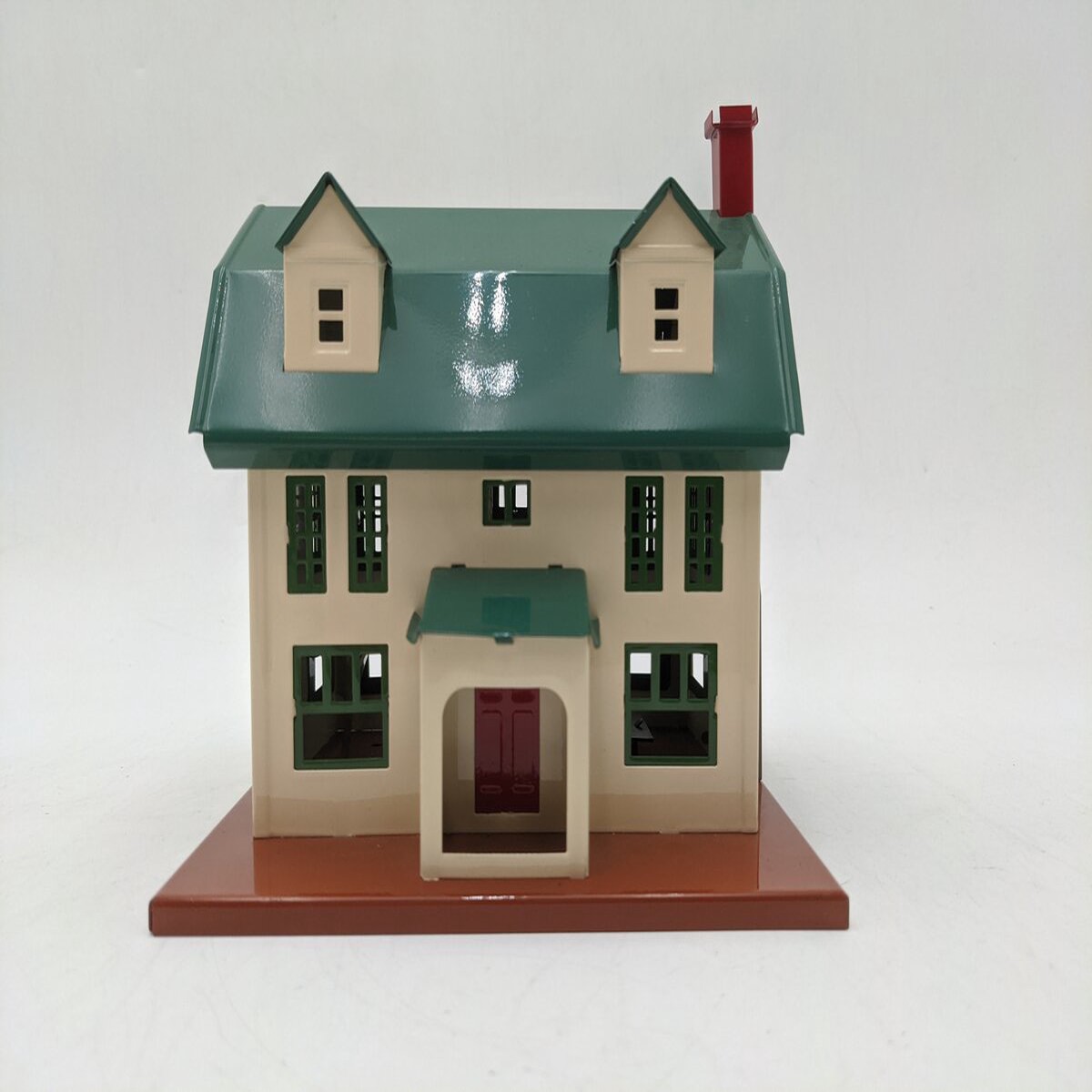 MTH 10-4010 O Scale #189 Ivory & Peacock Tinplate Villa EX