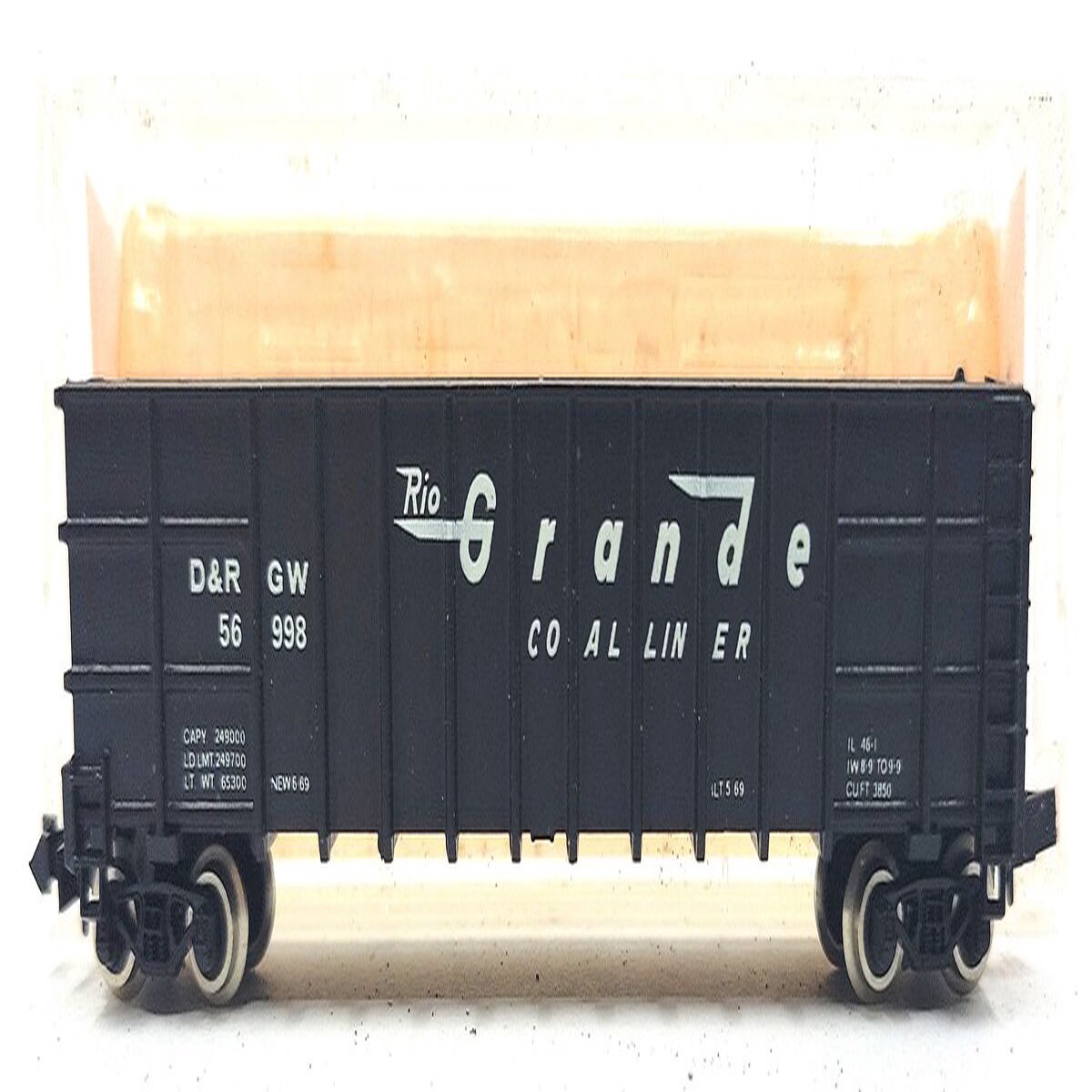 Roundhouse 8103 N Denver & Rio Grande Western Thrall Coal Gondola #56999 EX/Box