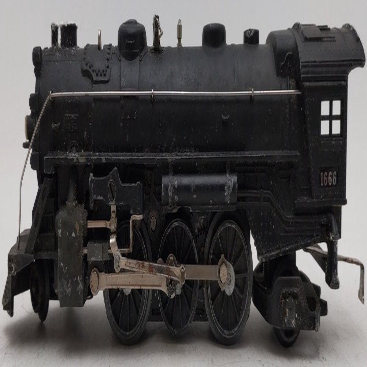 Lionel 1666 Vintage O 2-6-2 Diecast Steam Locomotive VG