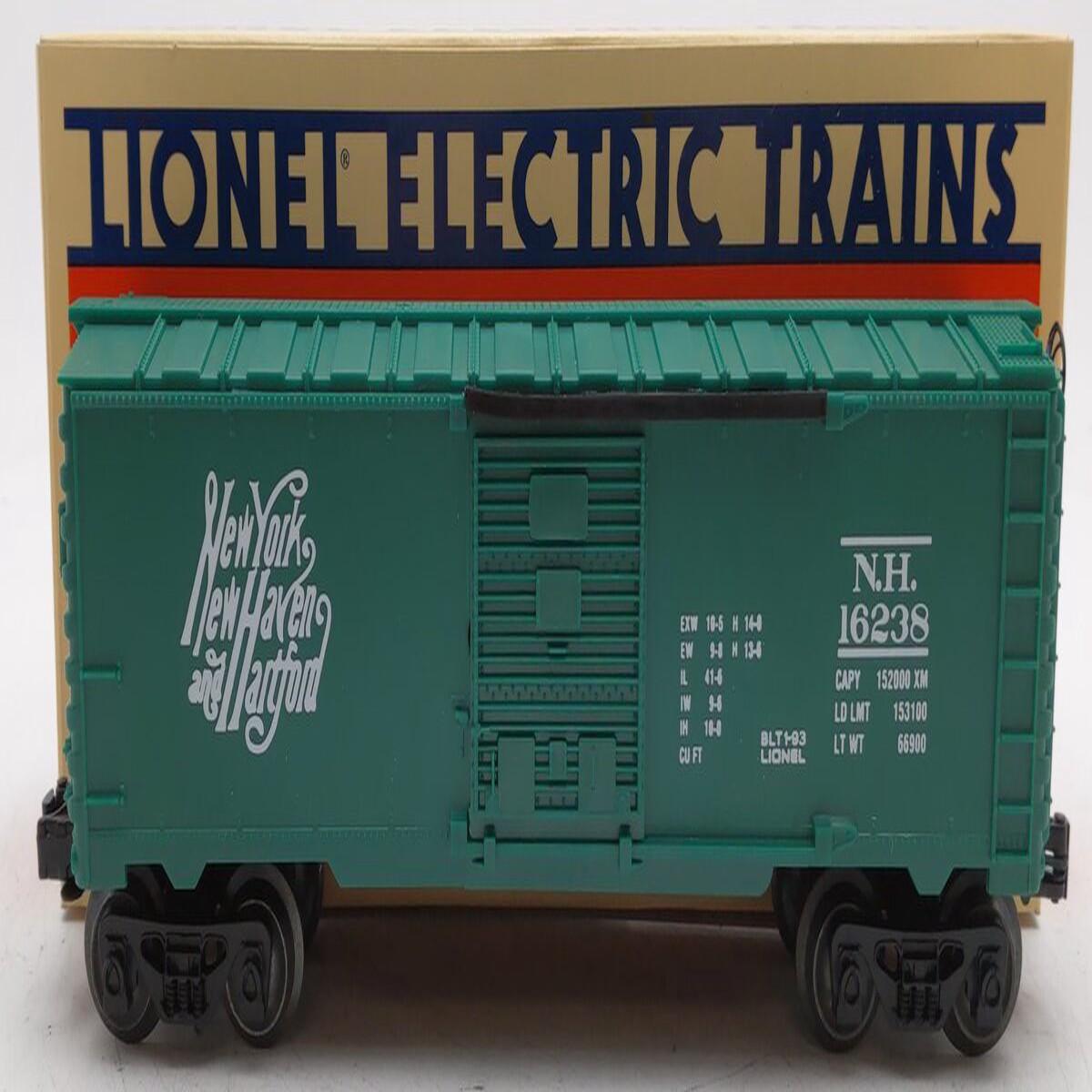 Lionel 6-16238 O Gauge New York, New Haven, & Hartford Boxcar #16238 EX/Box
