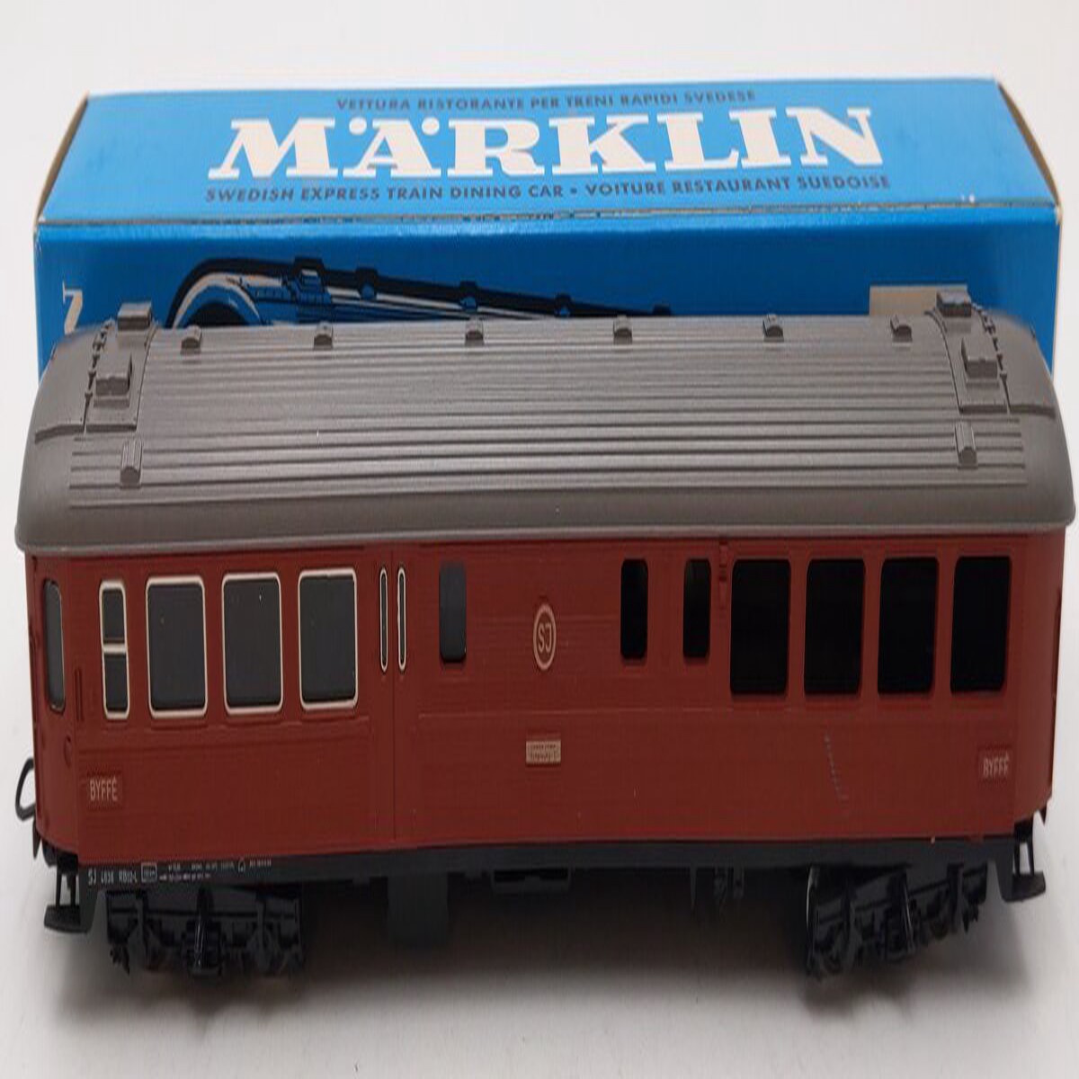 Marklin 4073 HO Scale Restaurant Passenger Car EX/Box