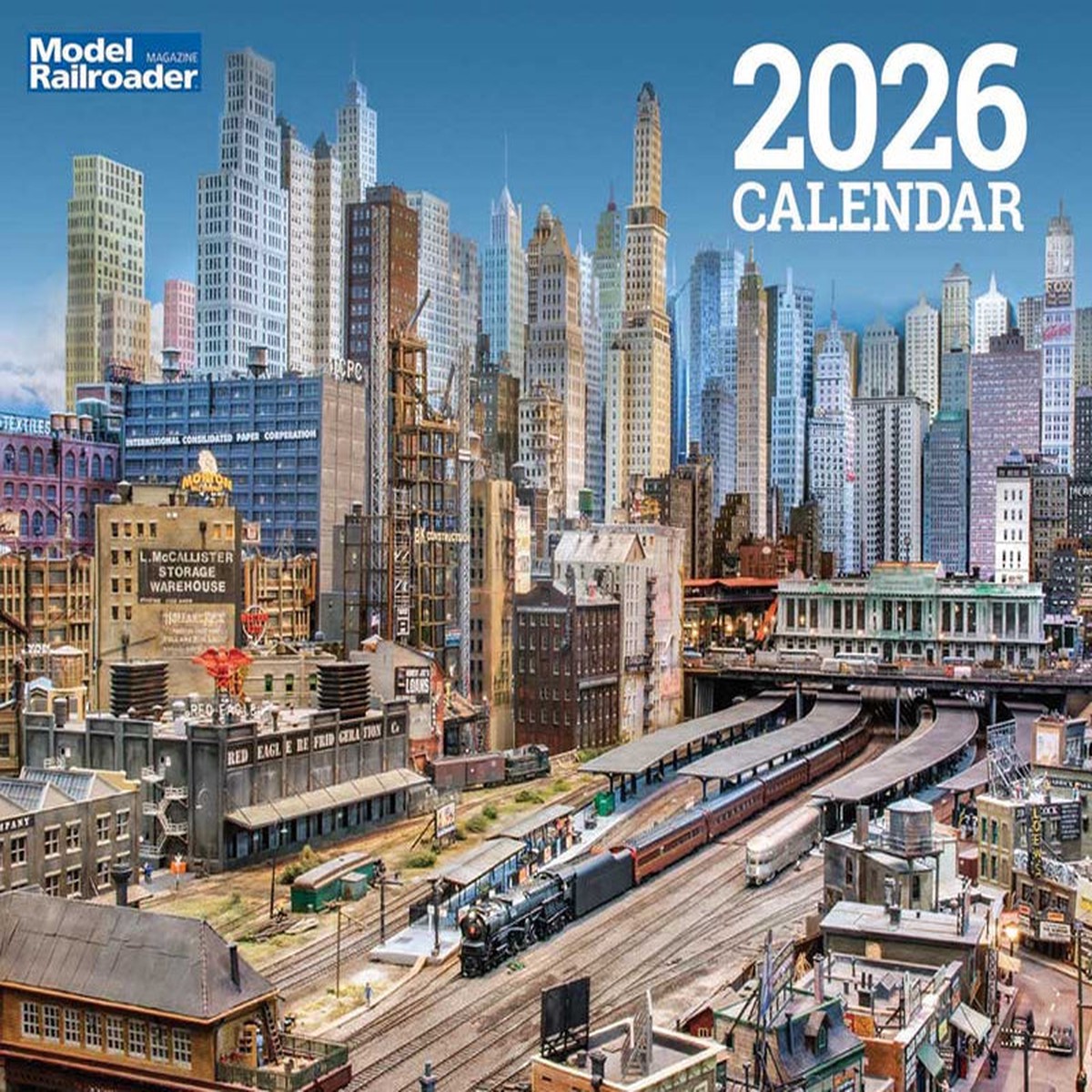 Kalmbach 68215 2026 Model Railroader Calendar