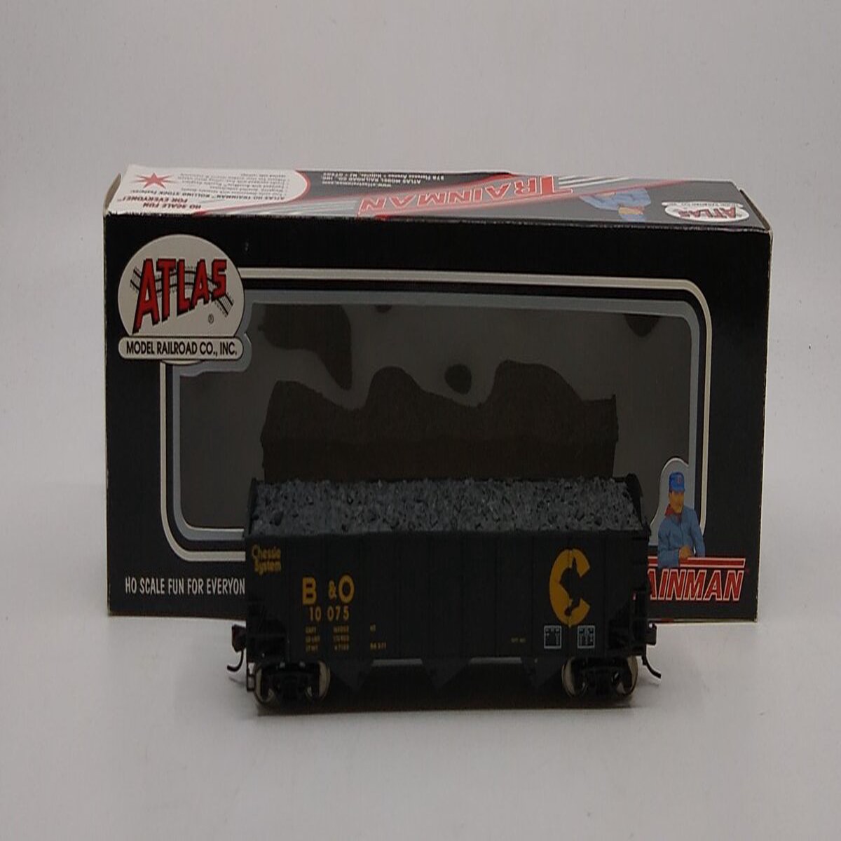 Atlas 988 HO Scale Chessie System AAR 70-Ton 9-Panel Hopper LN/Box