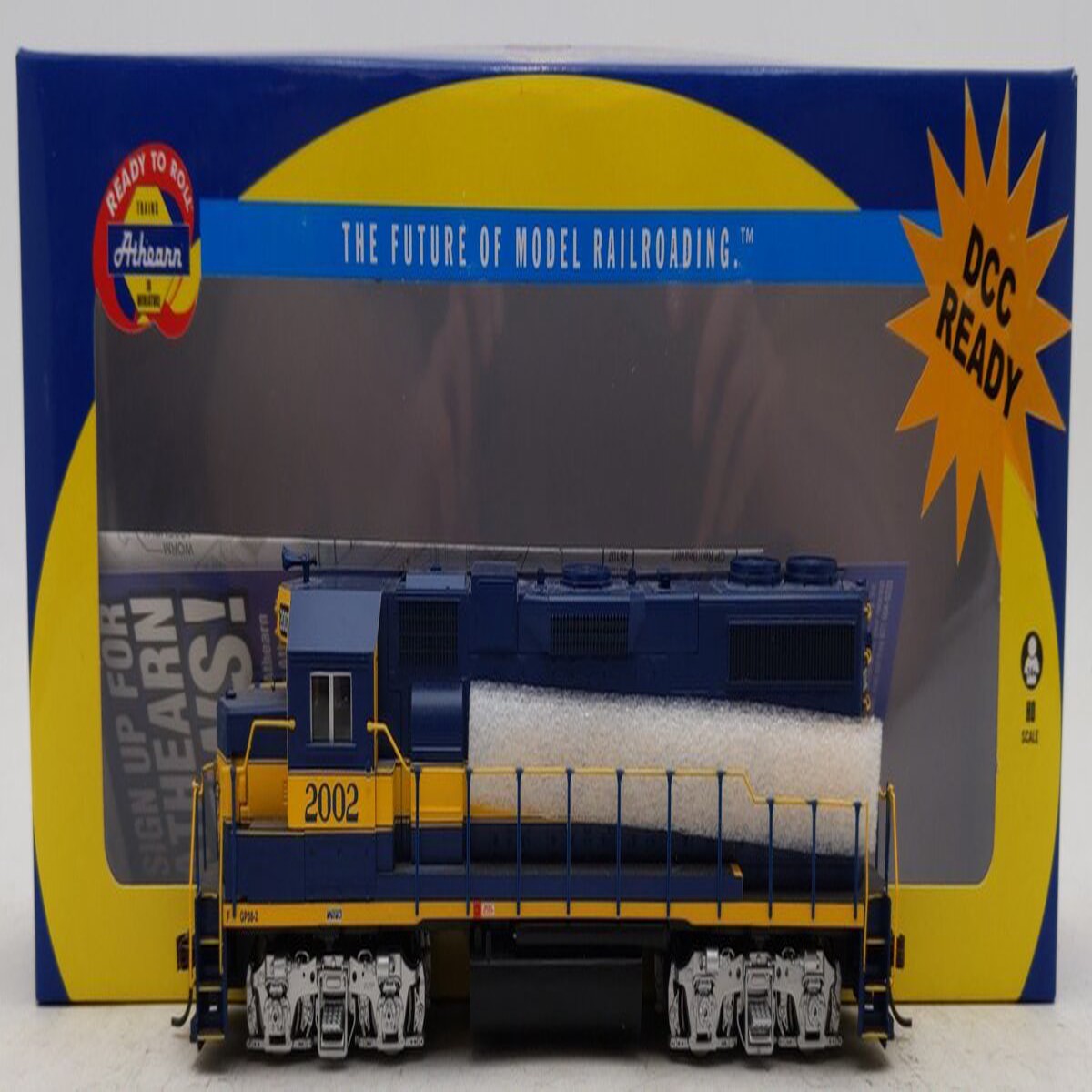 Athearn 29317 HO Alaska Railroad GP38-2 Diesel Locomotive #2002 LN/Box