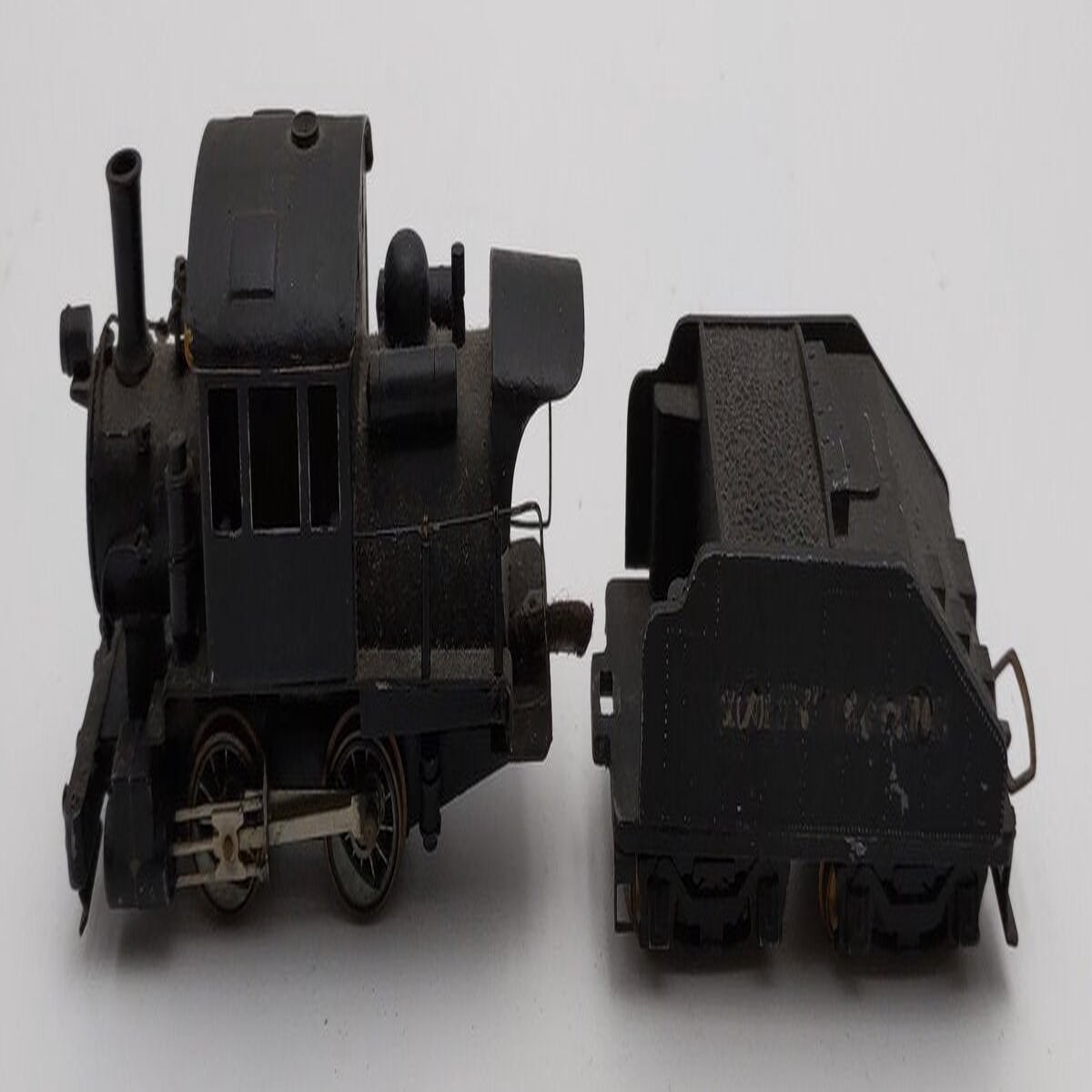 Mantua HO Scale BRASS Custom Painted 0-4-0 Locomotive & Tender