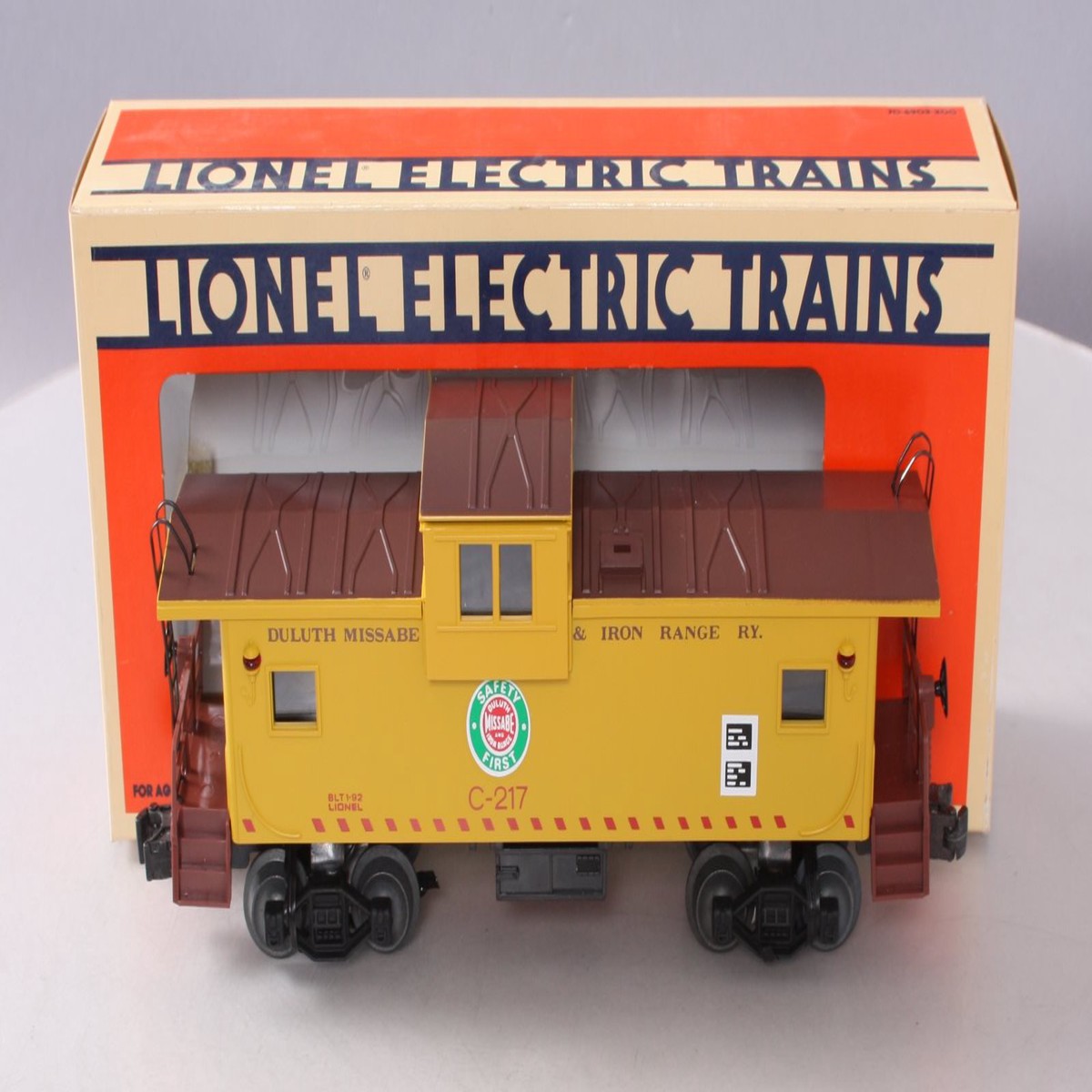 Lionel 6-19715 O Gauge Duluth Missabe & Iron Range Extended Vision Caboose #217 LN/Box