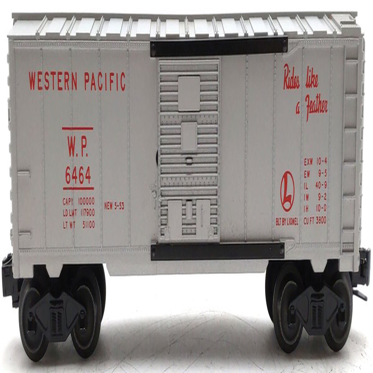 Lionel 6-39300 O Gauge Western Pacific Boxcar #6464 LN