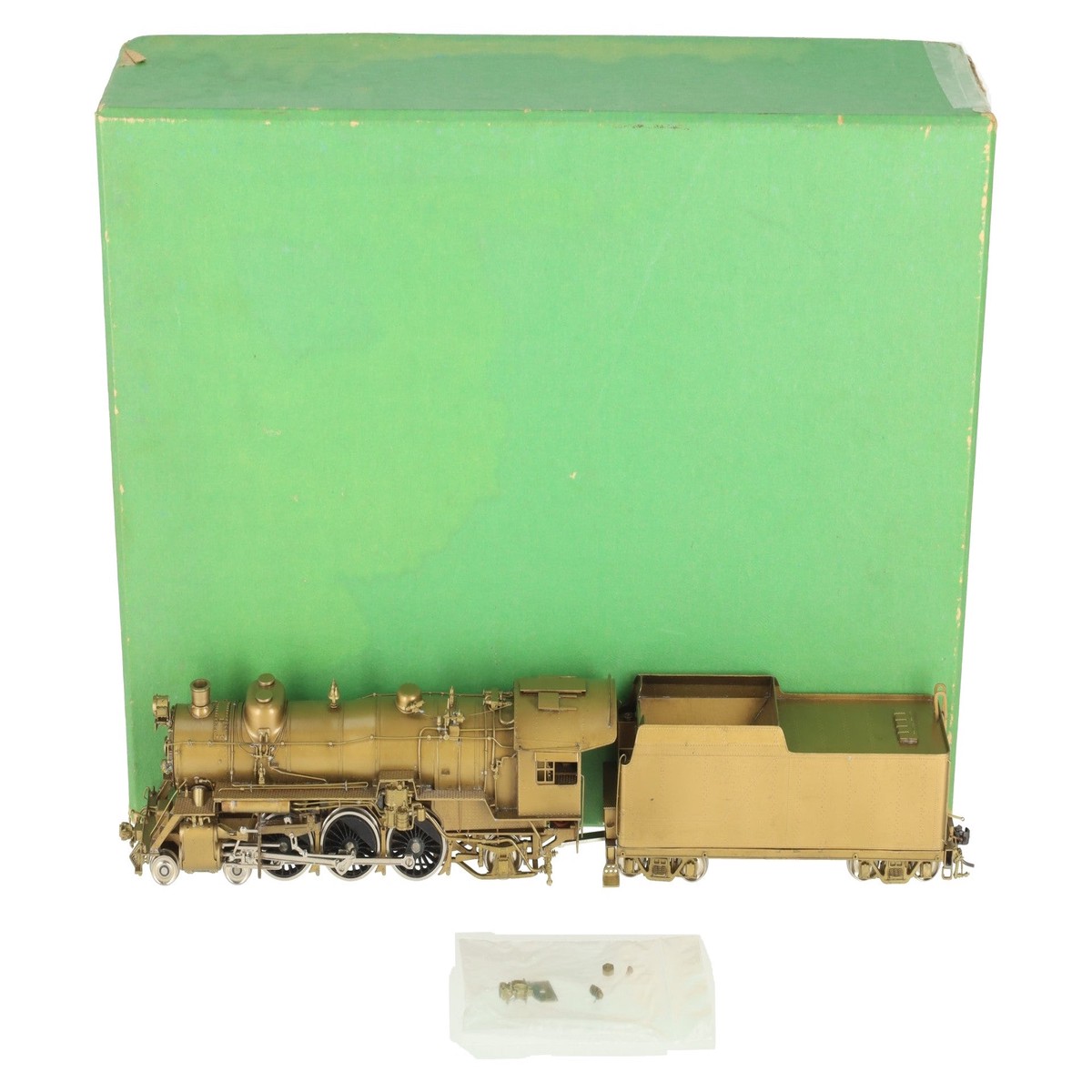 Overland HO BRASS Baltimore & Ohio P-1d 4-6-2 Steam Locomotive & Tender EX/Box