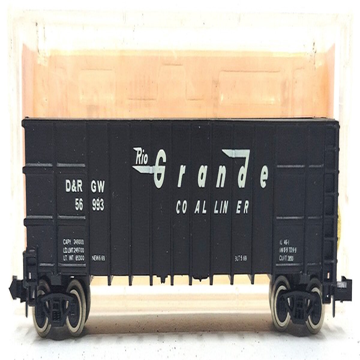 Roundhouse 8103 N Denver & Rio Grande Western Thrall Coal Gondola #56993 EX/Box