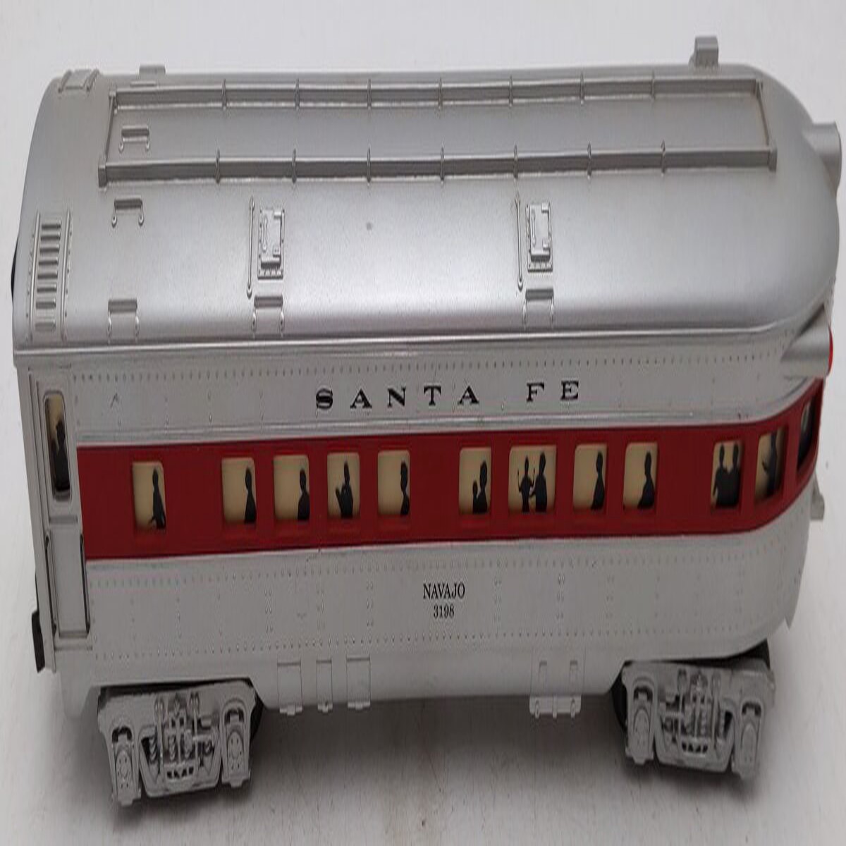 K-Line K4530-3198 O Santa Fe "Navajo" 12.5" Streamliner Observation Car #3198 EX