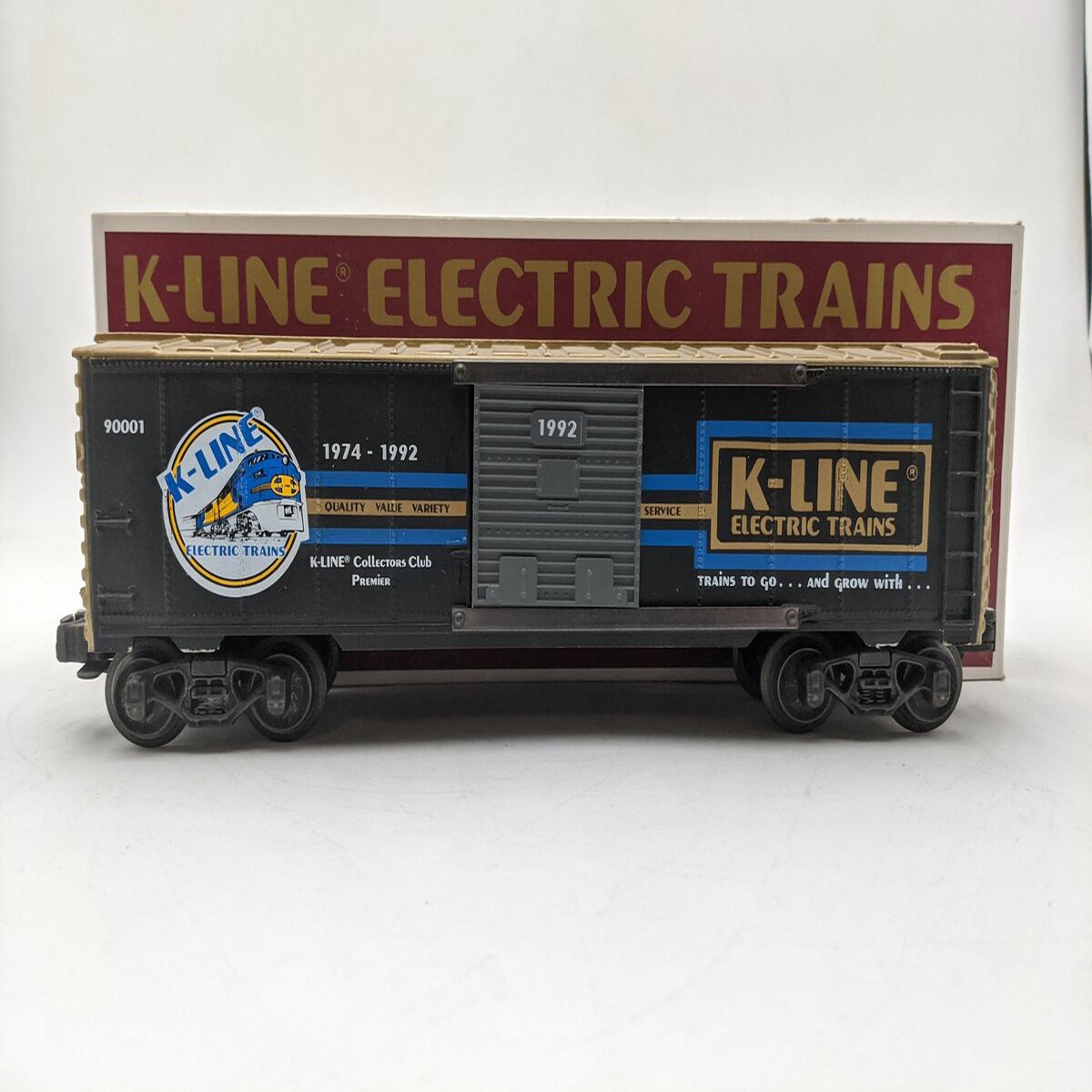 K-Line k-90001 O Gauge KCC Premier Edition Classic Boxcar EX/Box