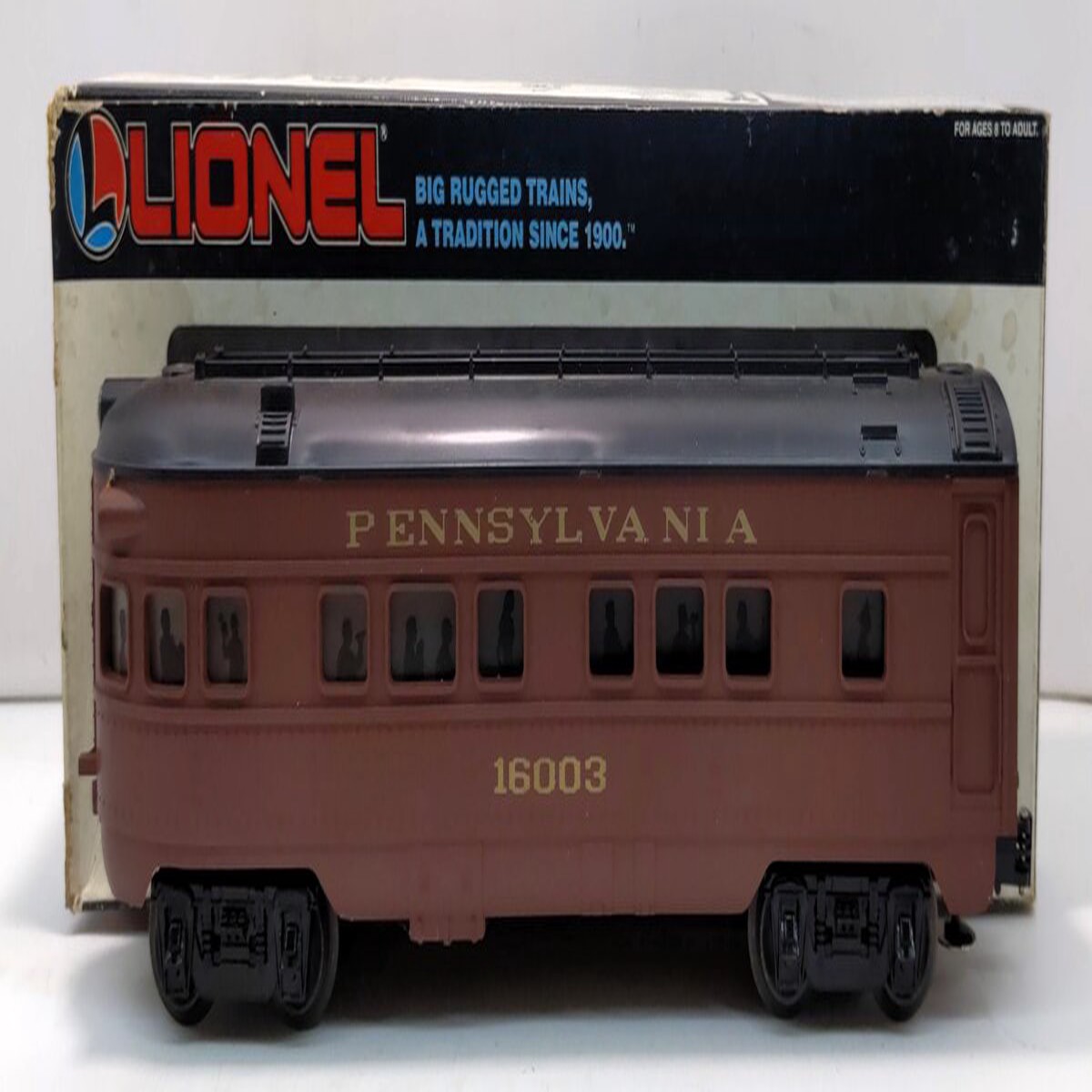 Lionel 6-16003 O Gauge Pennsylvania Tuscan Observation Car LN/Box