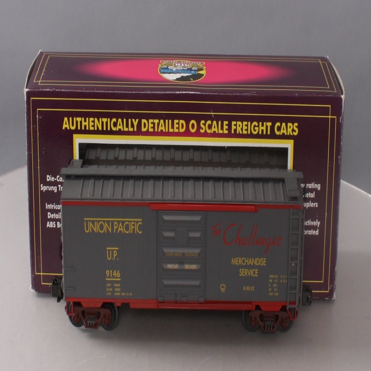 MTH 20-9301 O Union Pacific "Challenger" Boxcar #9146 EX/Box