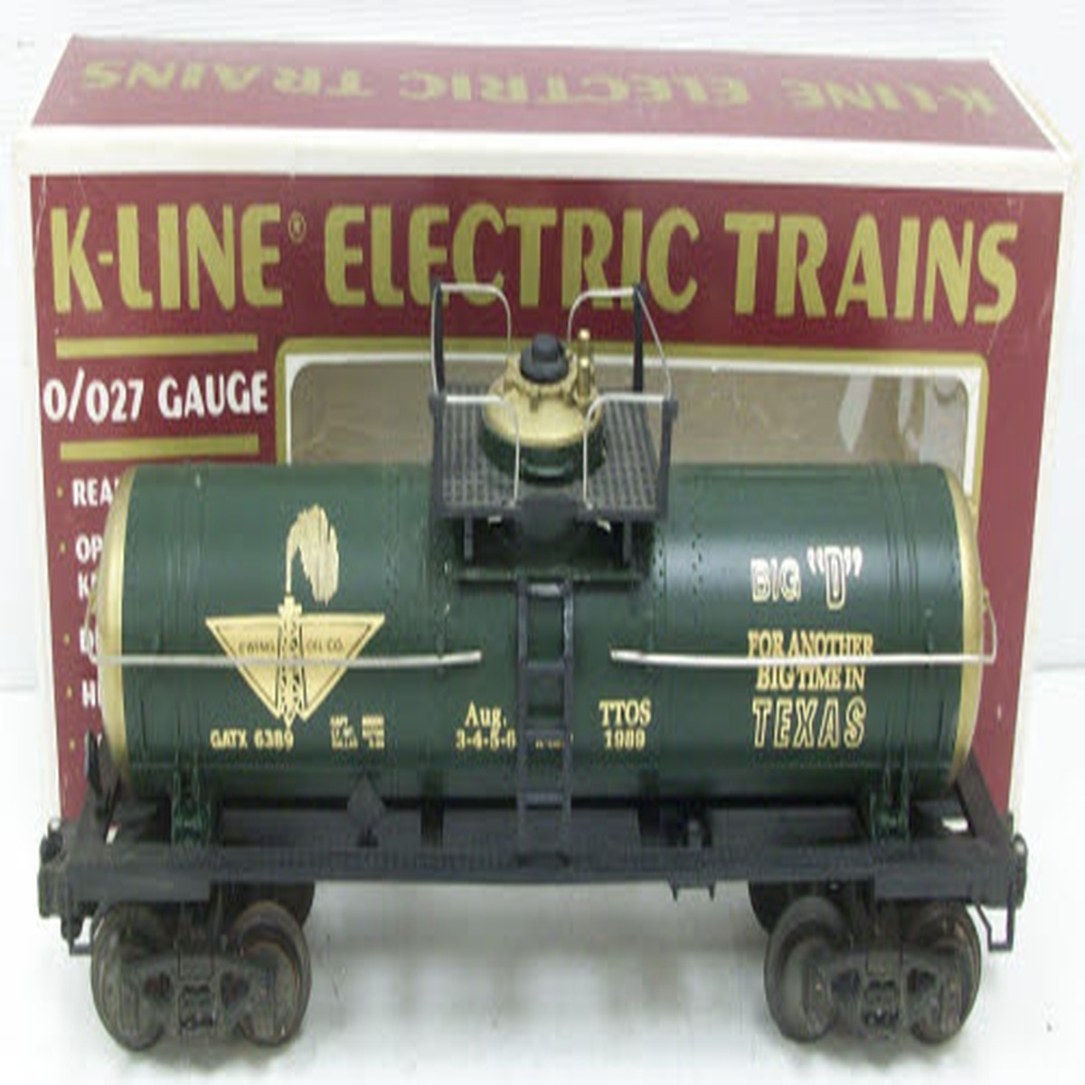 K-Line K6389 O Gauge TTOS Ewing Oil Tank Car LN/Box