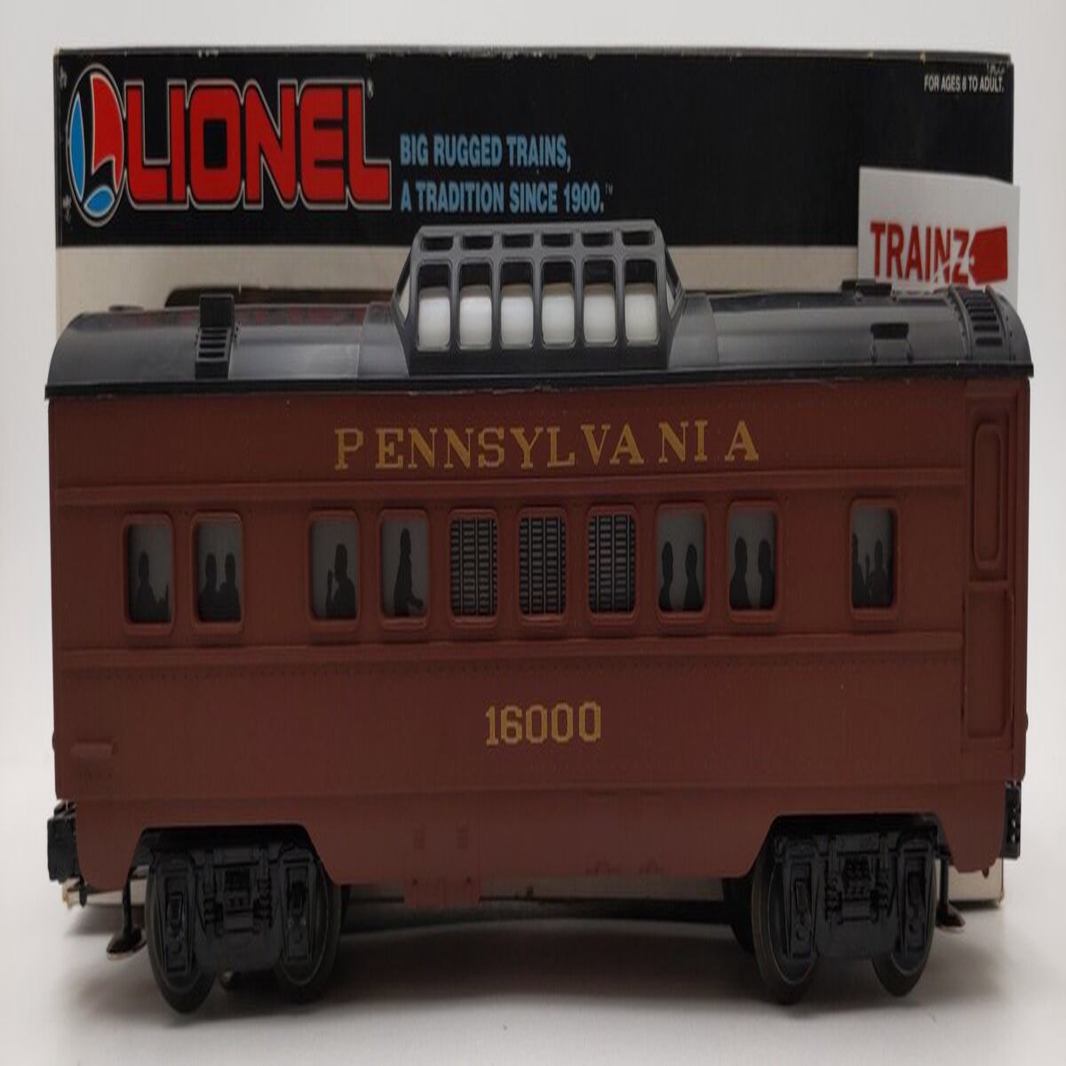 Lionel 6-16000 O Gauge Pennsylvania Tuscan Vista Dome Car #16000 EX/Box
