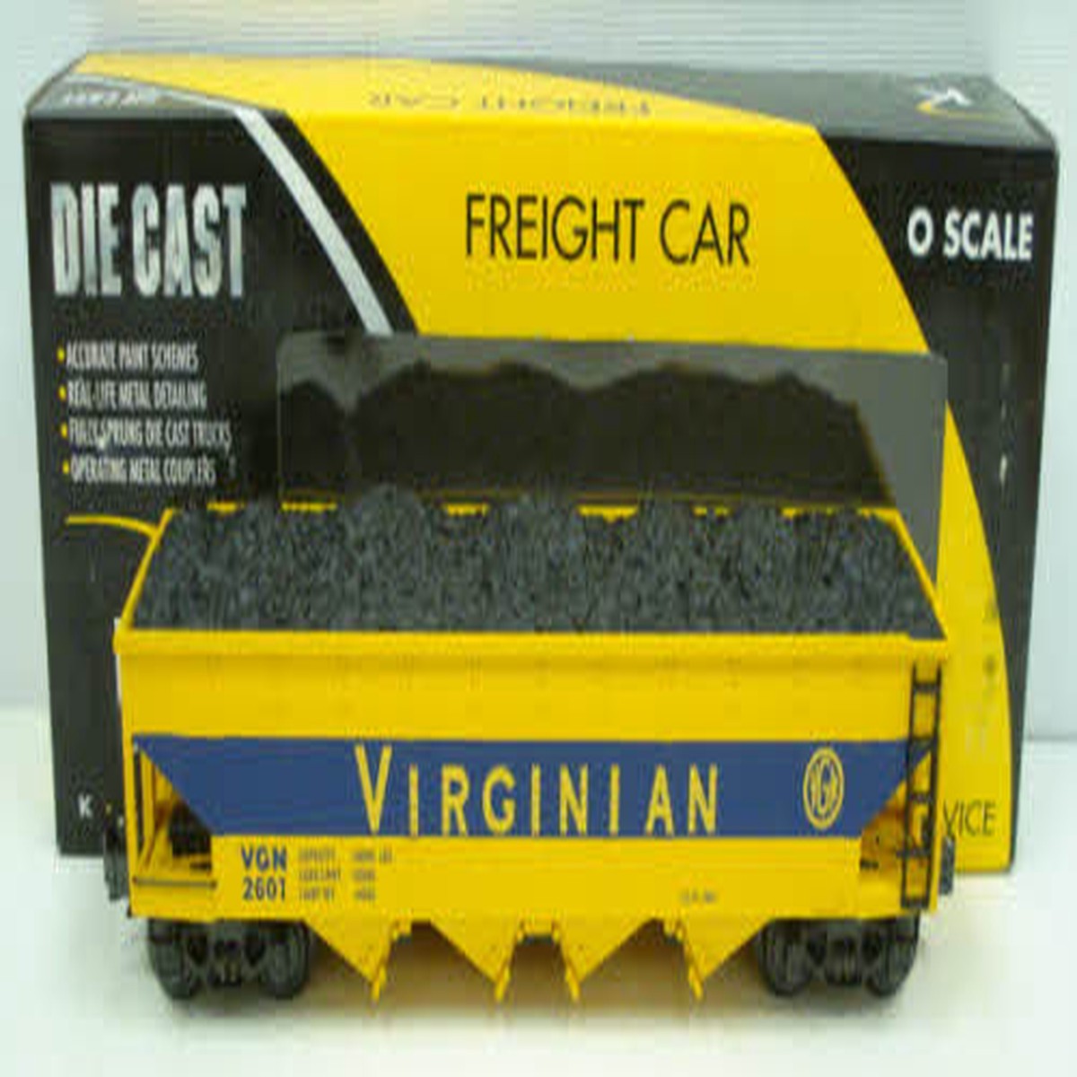 K-Line K623-44621 Virginian Diecast Hopper w/ Load LN/Box