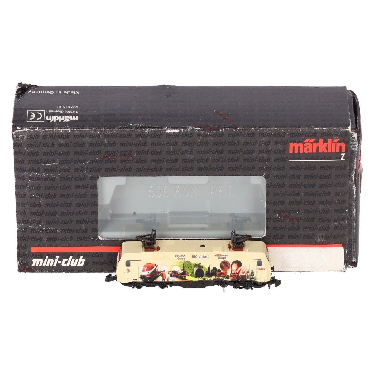 Marklin 88522 N Scale DB 100 Jahre Museum Numberg Electric Locomotive EX/Box