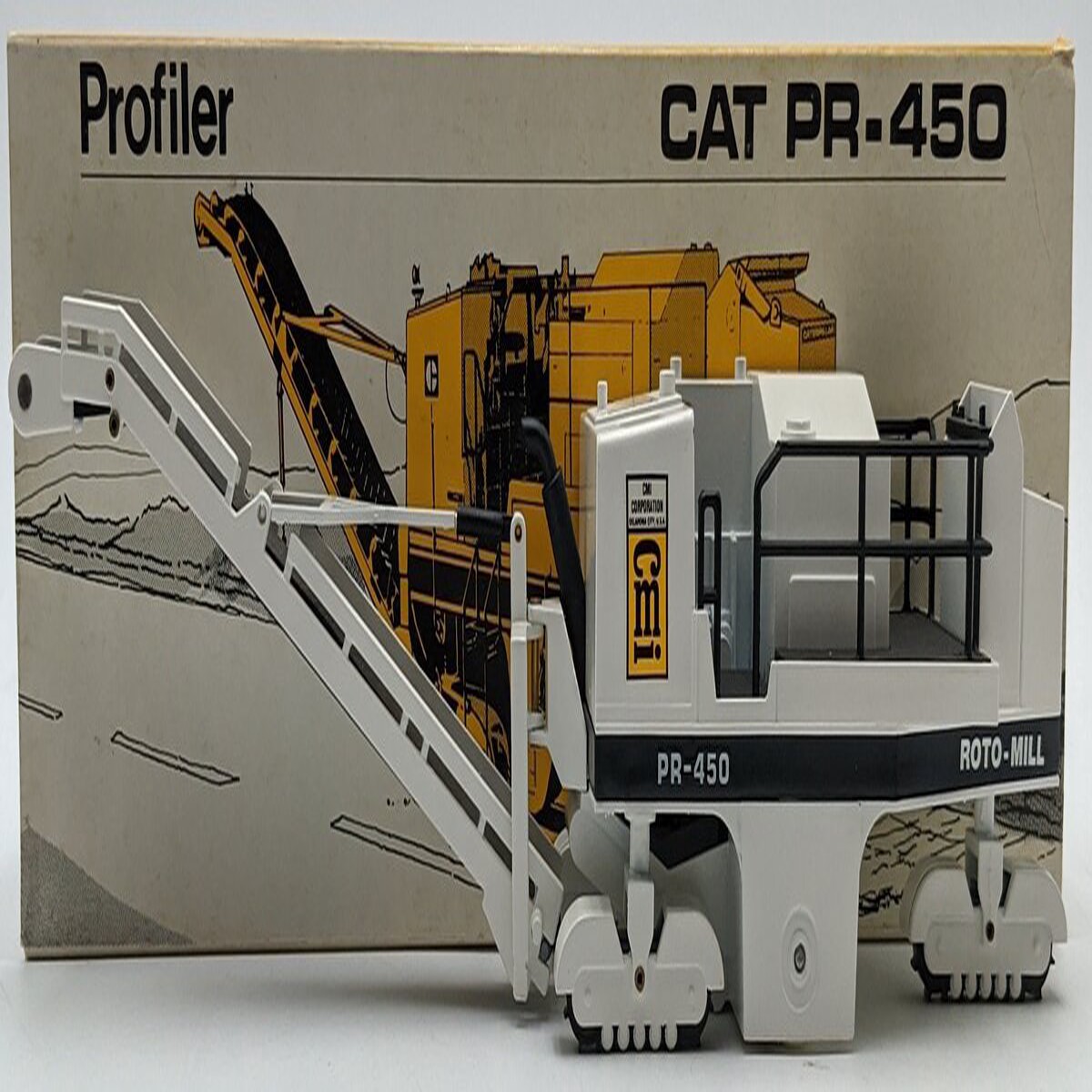 NZG 299 1:50 Scale Diecast Caterpillar PR-450 Cold Planer/Pavement Profiler NIB