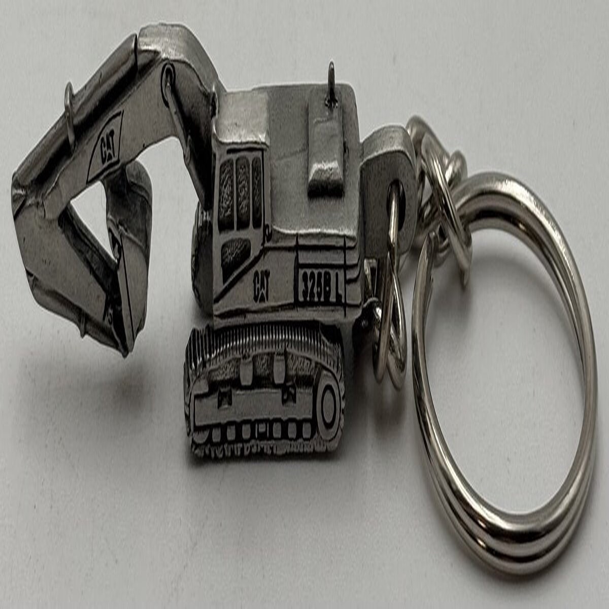 Precision Pewter-Craft 1:150 CAT 325B L Excavator Key Chain Pewter Cast EX