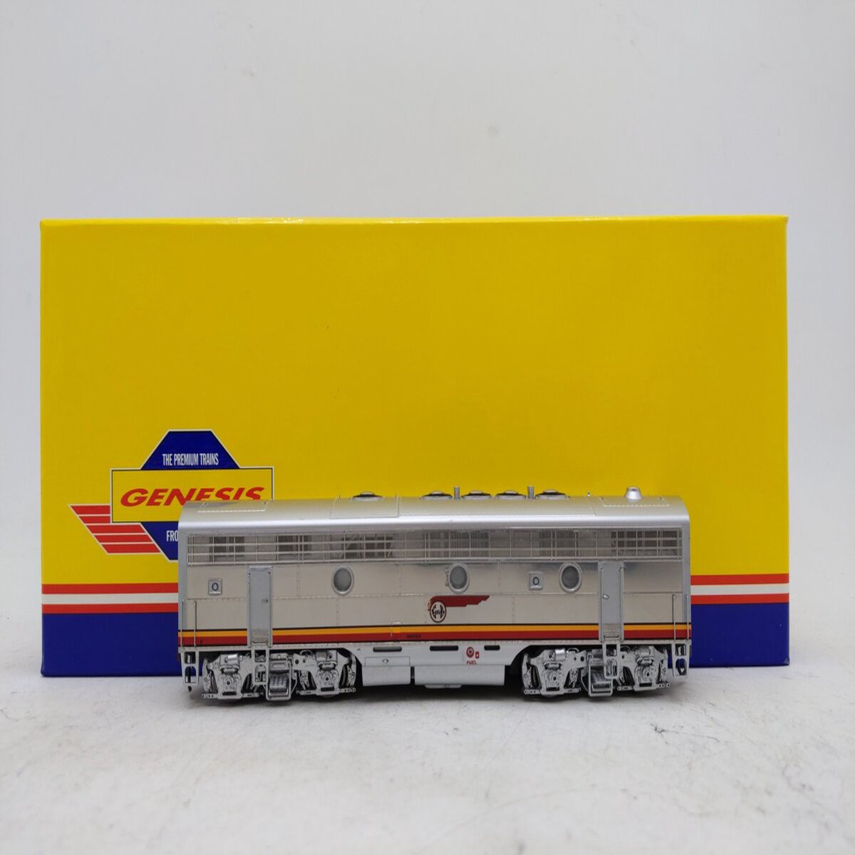 Athearn G1600 HO Scale Santa Fe F7B Phase I Powered B-Unit EX/Box