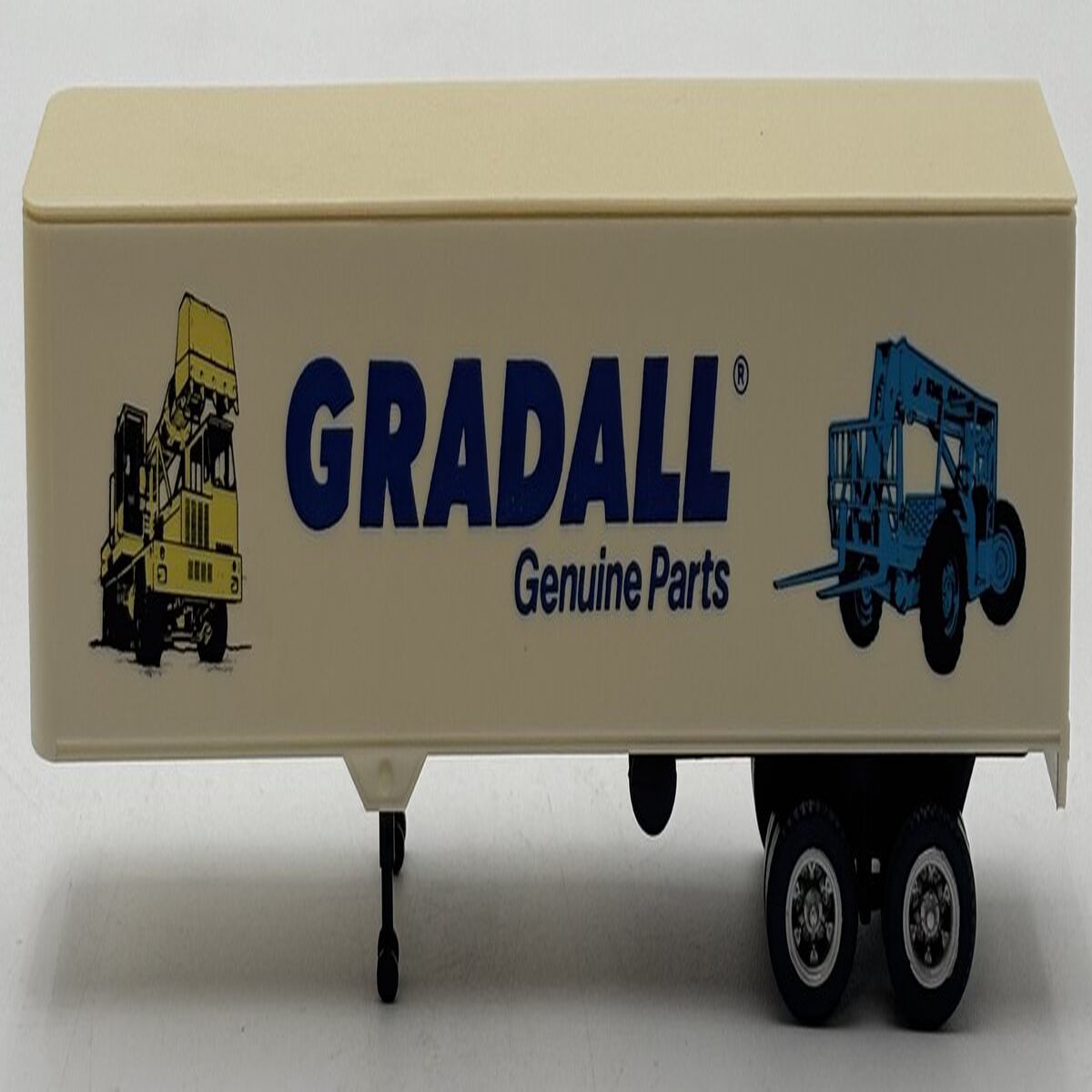 Herpa 6074 HO Gradall Genuine Parts Mack Tractor Trailer EX