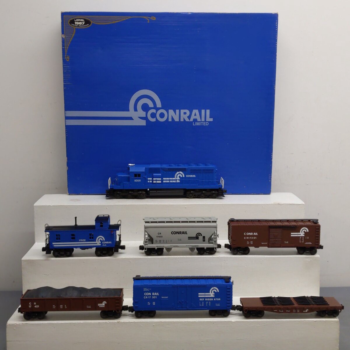 Lionel 6-11700 O Gauge Limited Edition Conrail Diesel Train Set EX/Box