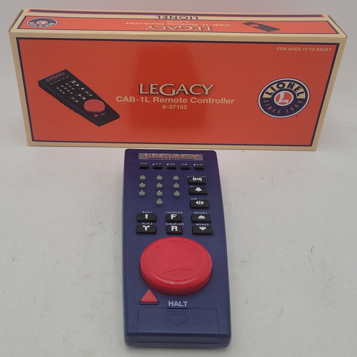 Lionel 6-37155 Legacy CAB-1L Remote Controller EX/Box