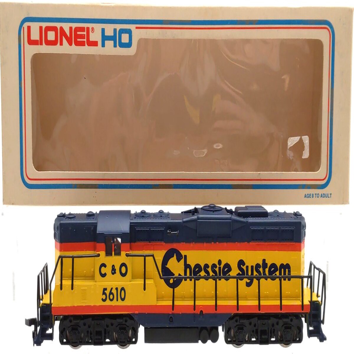 Lionel HO Chessie GP-7 Diesel Locomotive #5610 EX/Box