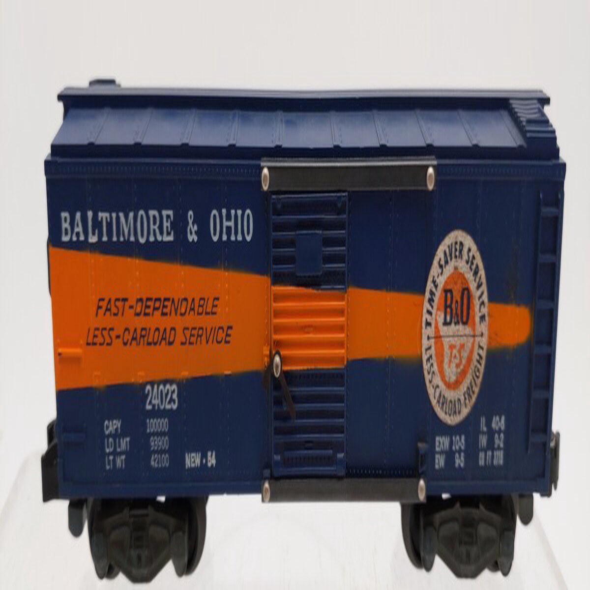 American Flyer 24023 Vintage S Baltimore & Ohio Boxcar EX