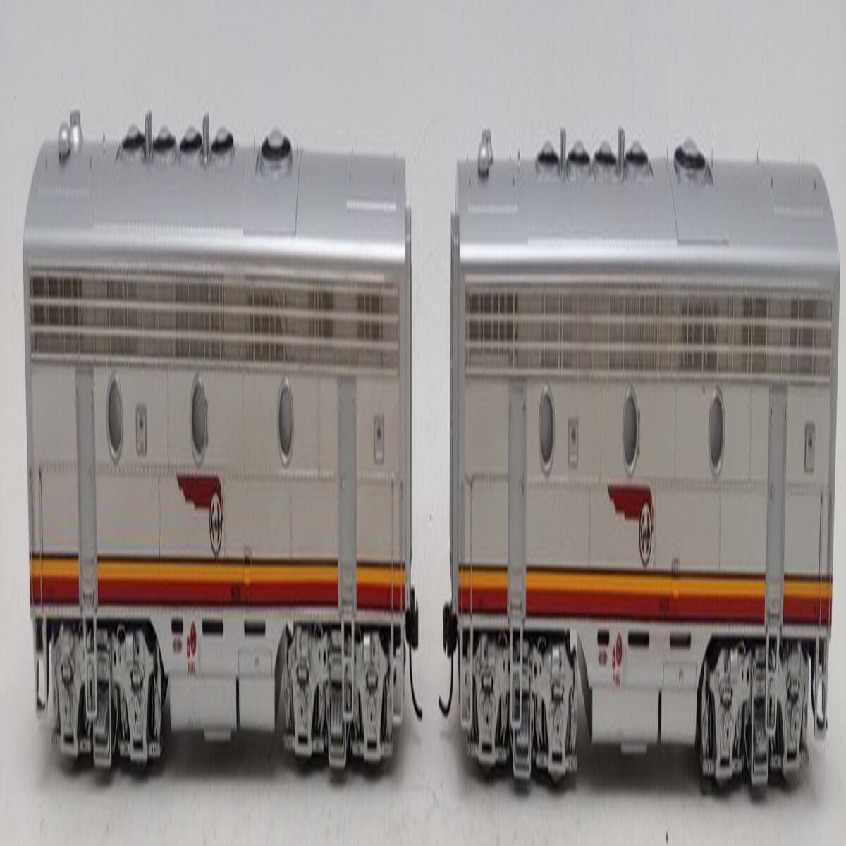 Athearn G1515 Genesis HO Scale Santa Fe F-7 BB Diesel Locomotive Set EX