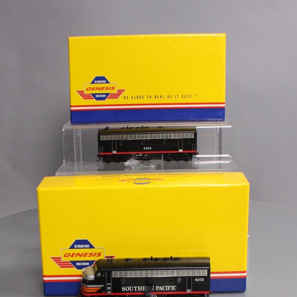 Athearn G15271 HO Southern Pacific Phase 1 F-7 AB Diesel Set LN/Box