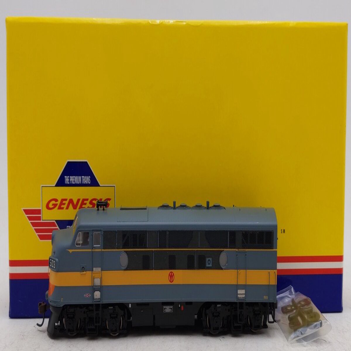 Athearn G2025 HO NYO&W F-3A Phase 2 Diesel Locomotive #503 EX/Box
