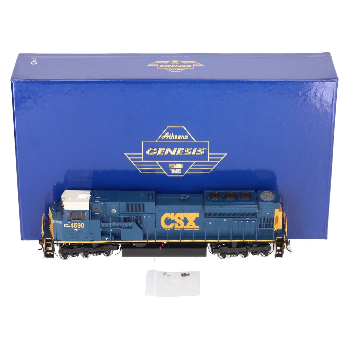 Athearn G28188 HO CSXT/YN3 G2 SD80AC Diesel Locomotive w/ DCC & Sound #4590 LN/Box