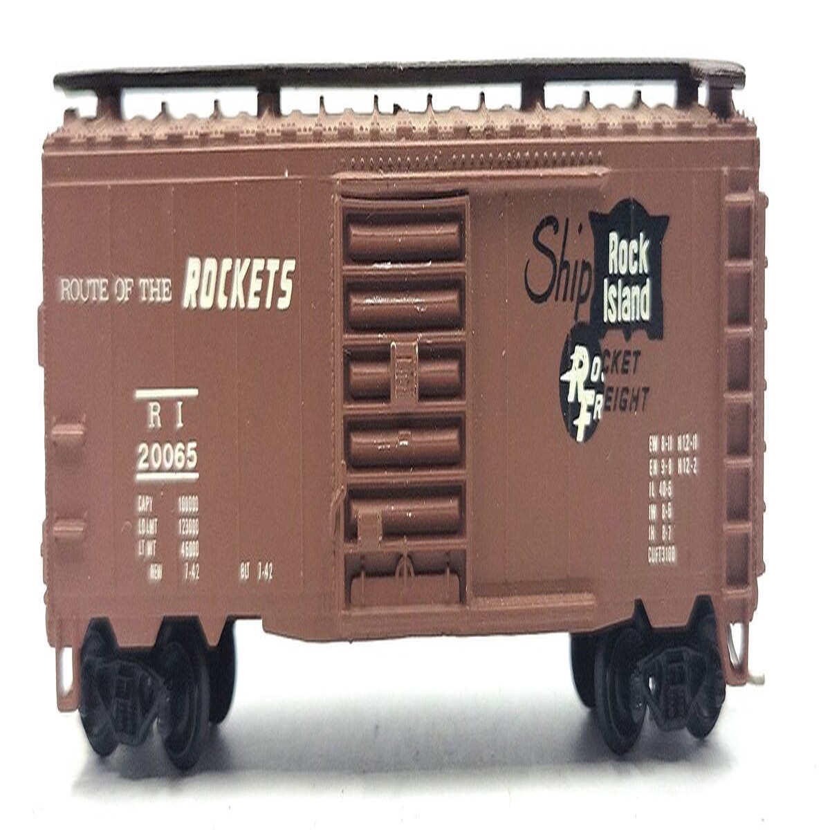 Bachmann 5065-150 N Rock Island 41' Boxcar #20065 LN