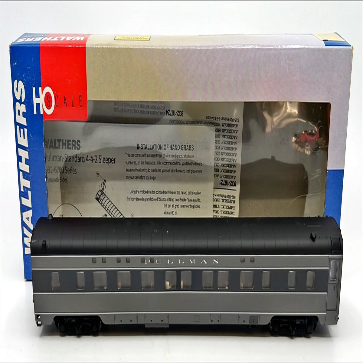 Walthers 932-16701 HO Scale Pullman 4-4-2 Standard Pullman Sleeper LN/Box