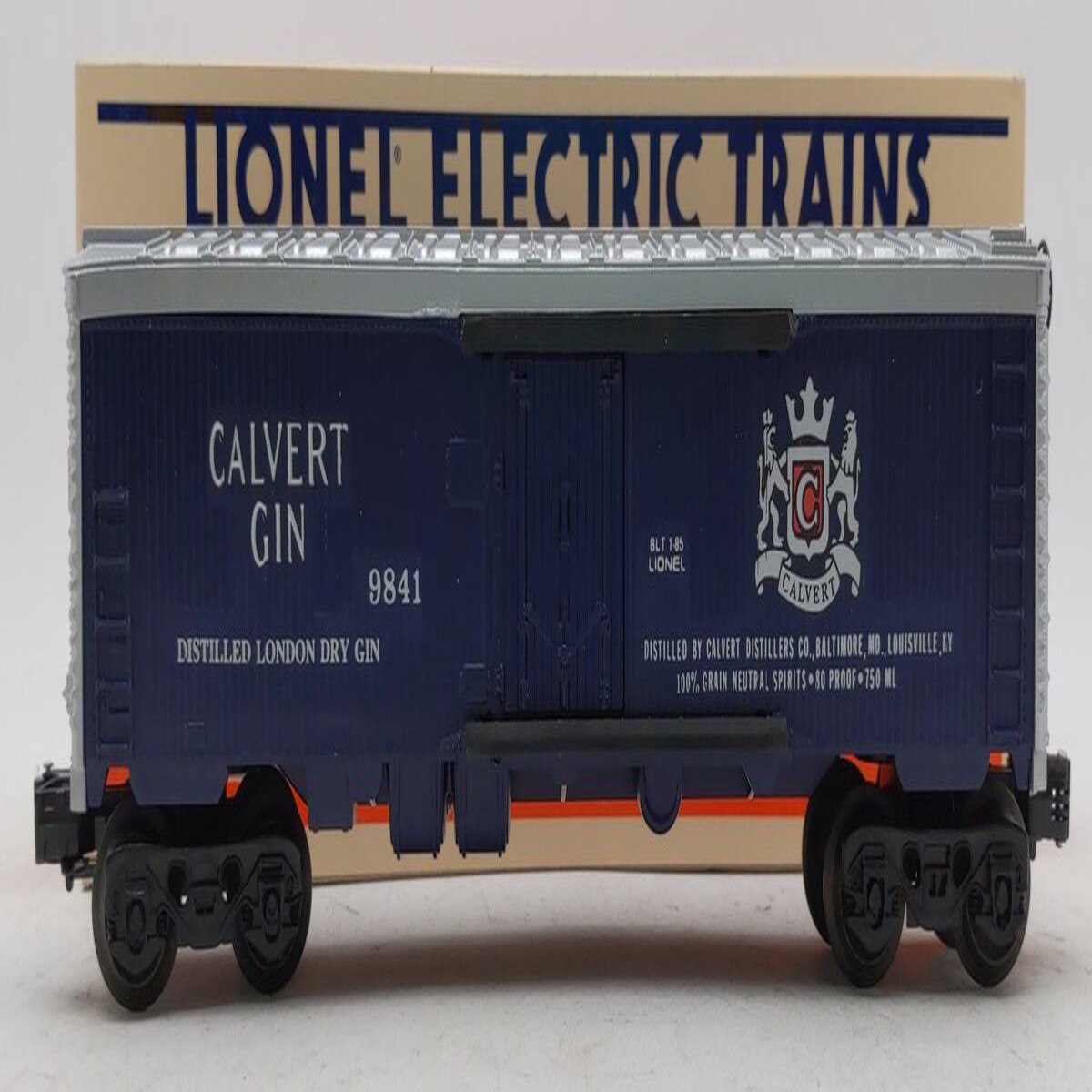 Lionel 6-9841 O Gauge Calvert Gin Billboard Reefer Car LN/Box