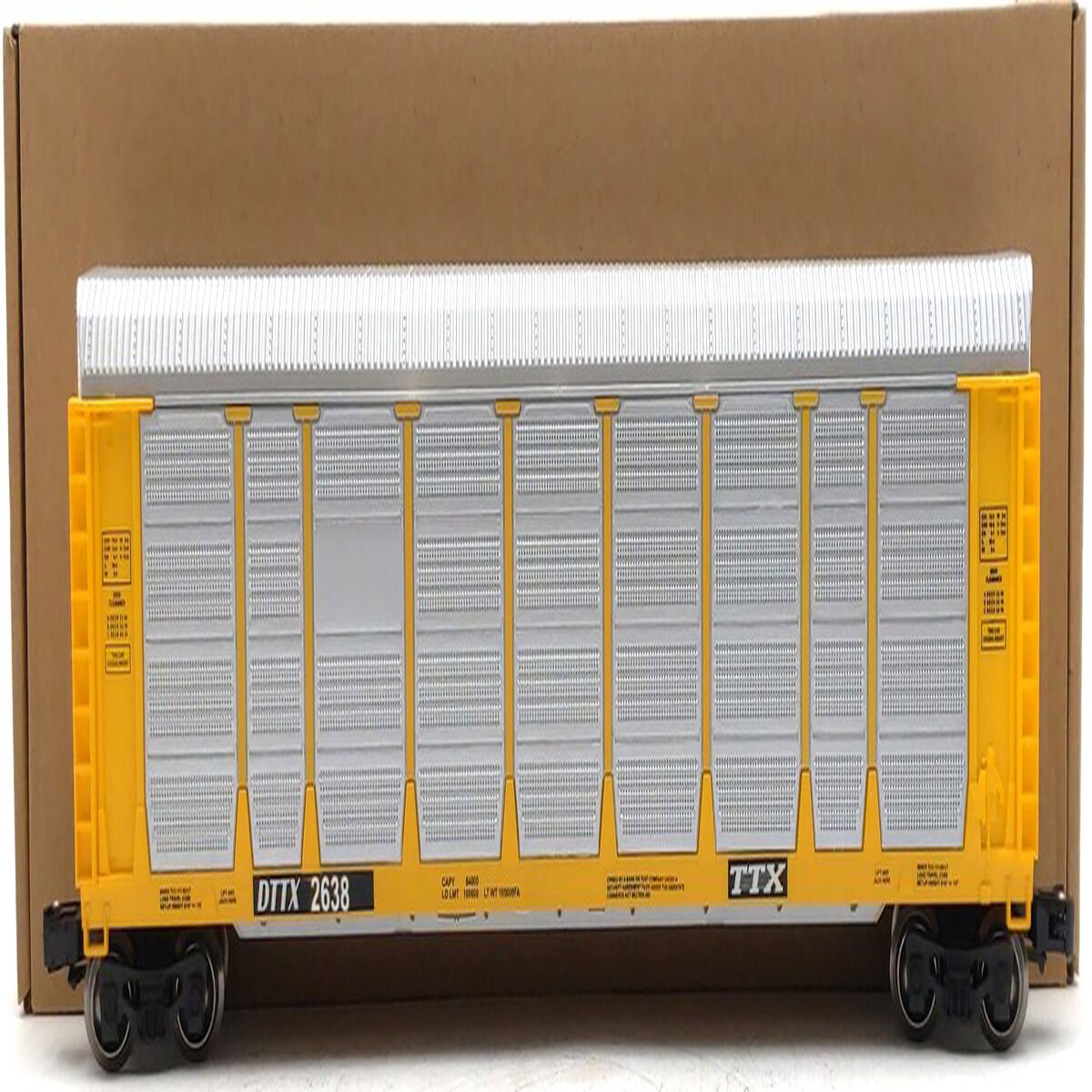 Menards 279-9354 O Gauge DTTX Corrugated Auto Carrier #2638 LN/Box