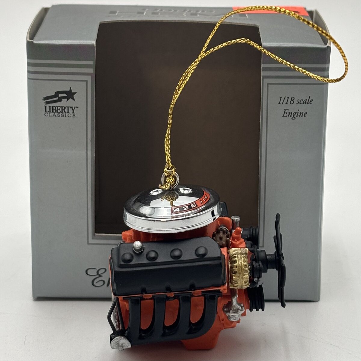 Liberty Classic 20525 1:18 Dodge 426 Hemi Engine Ornament LN/Box