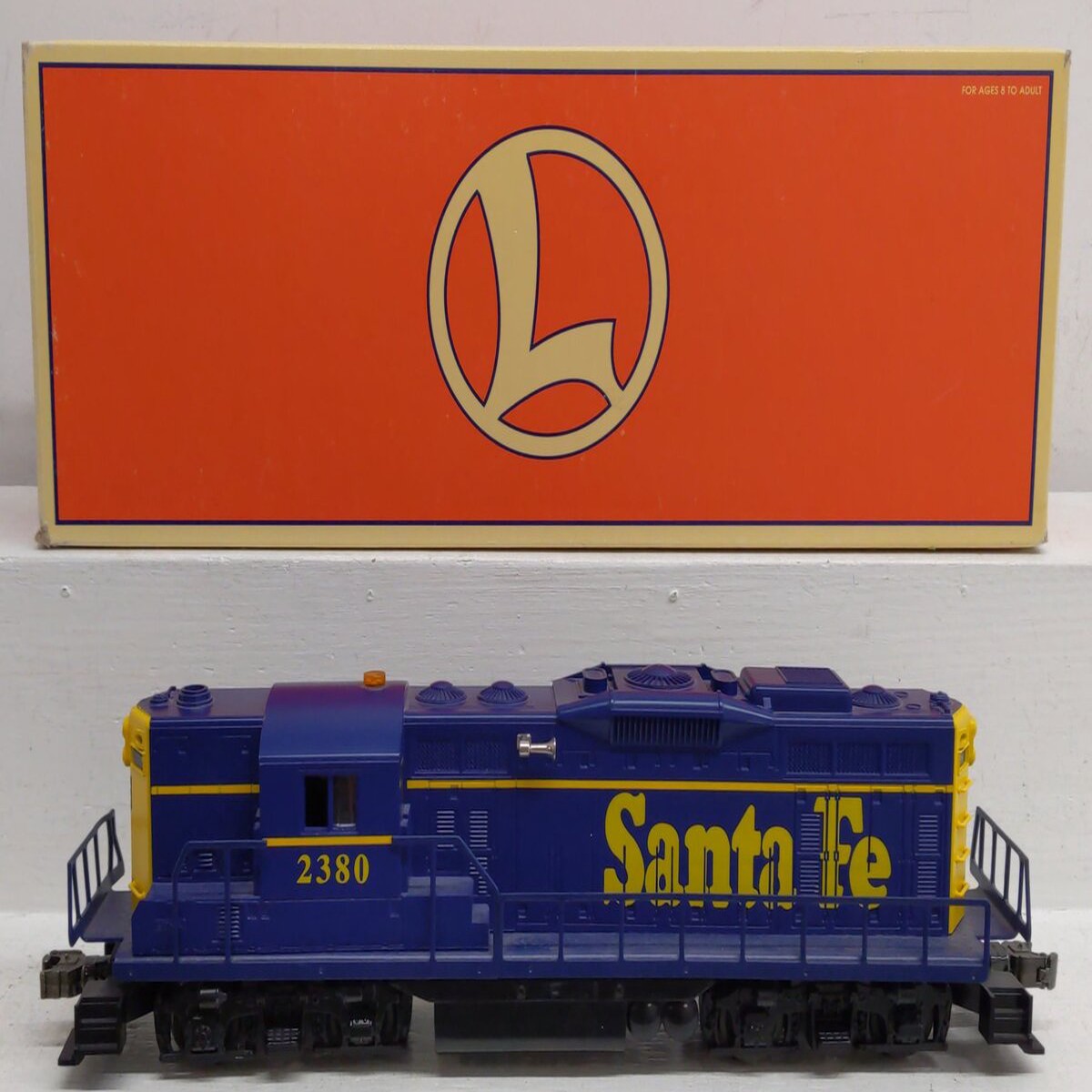 Lionel 6-18573 O Gauge Santa Fe GP9 Diesel Locomotive #2380 EX/Box