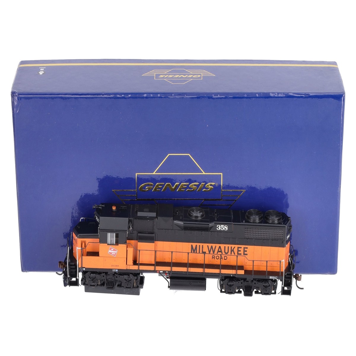 Athearn G40522 HO Scale Milwaukee Road GP38-2 Powered Diesel Locomotive #358 LN/Box