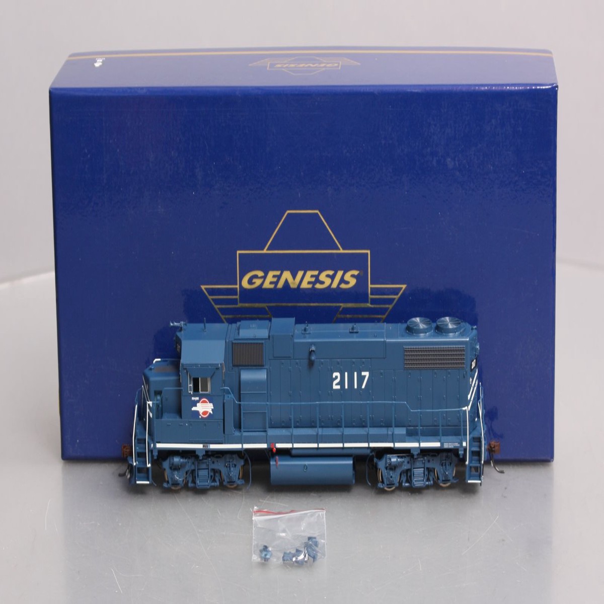 Athearn G40605 HO Missouri Pacific GP38 Diesel Locomotive w/DCC & Sound #2117 LN/Box