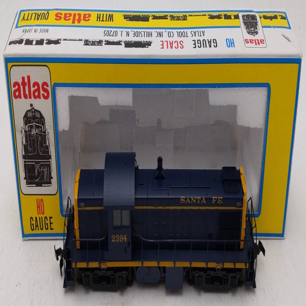 Atlas 8104 HO Santa Fe RS-1 Diesel Engine #2394 EX/Box