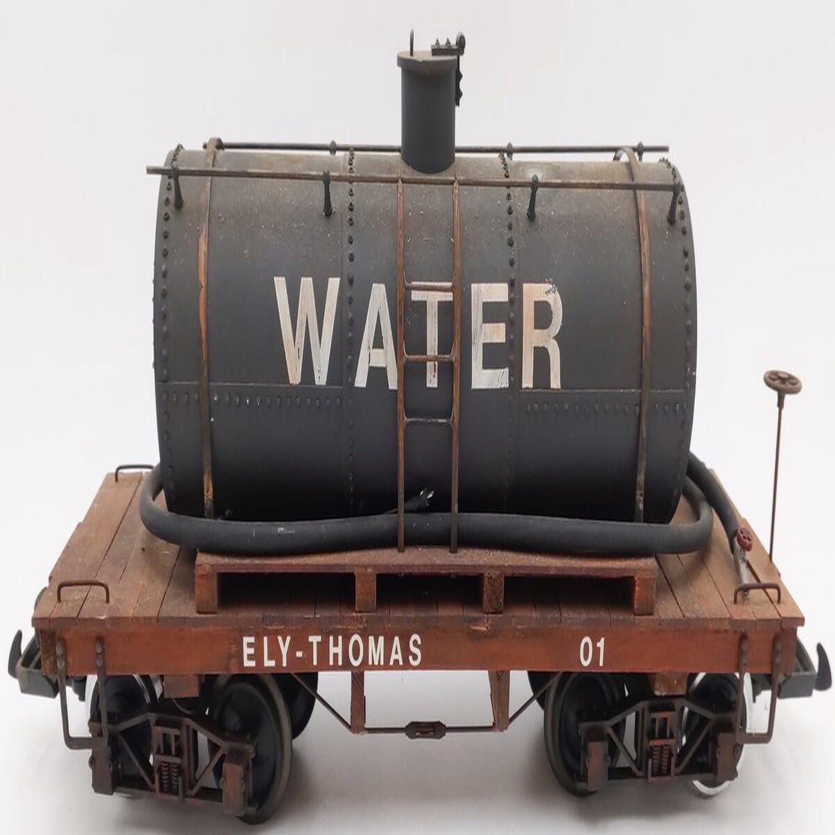 G Scale Ely-Thomas Water Tank Car - Custom