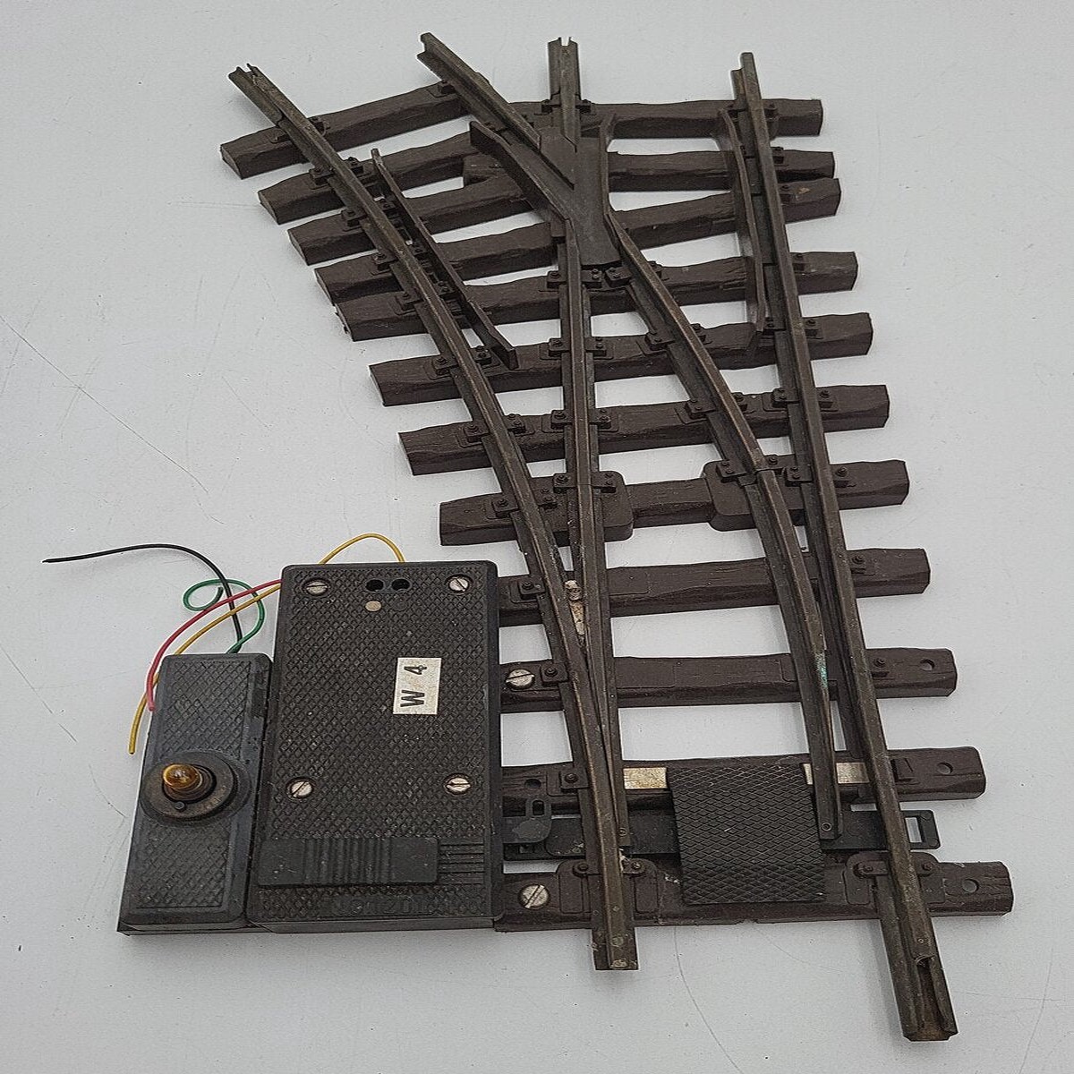 LGB 1210 G Gauge R1 Left Hand Electric Switch Turnout VG