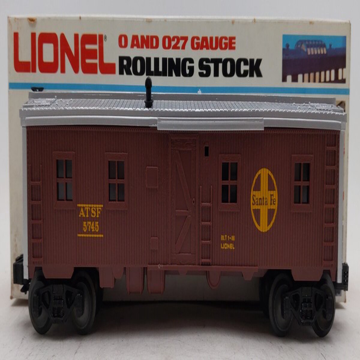 Lionel 6-5745 O Gauge AT&SF Bunk Car EX/Box