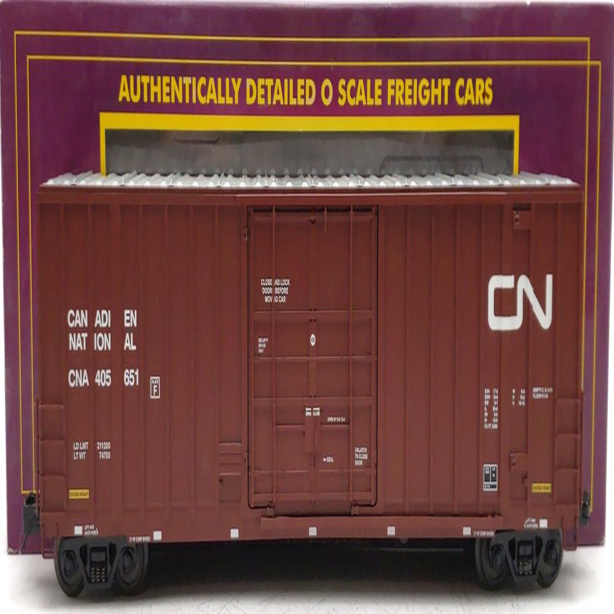 MTH 20-93238 O Gauge Canadian National Boxcar LN/Box