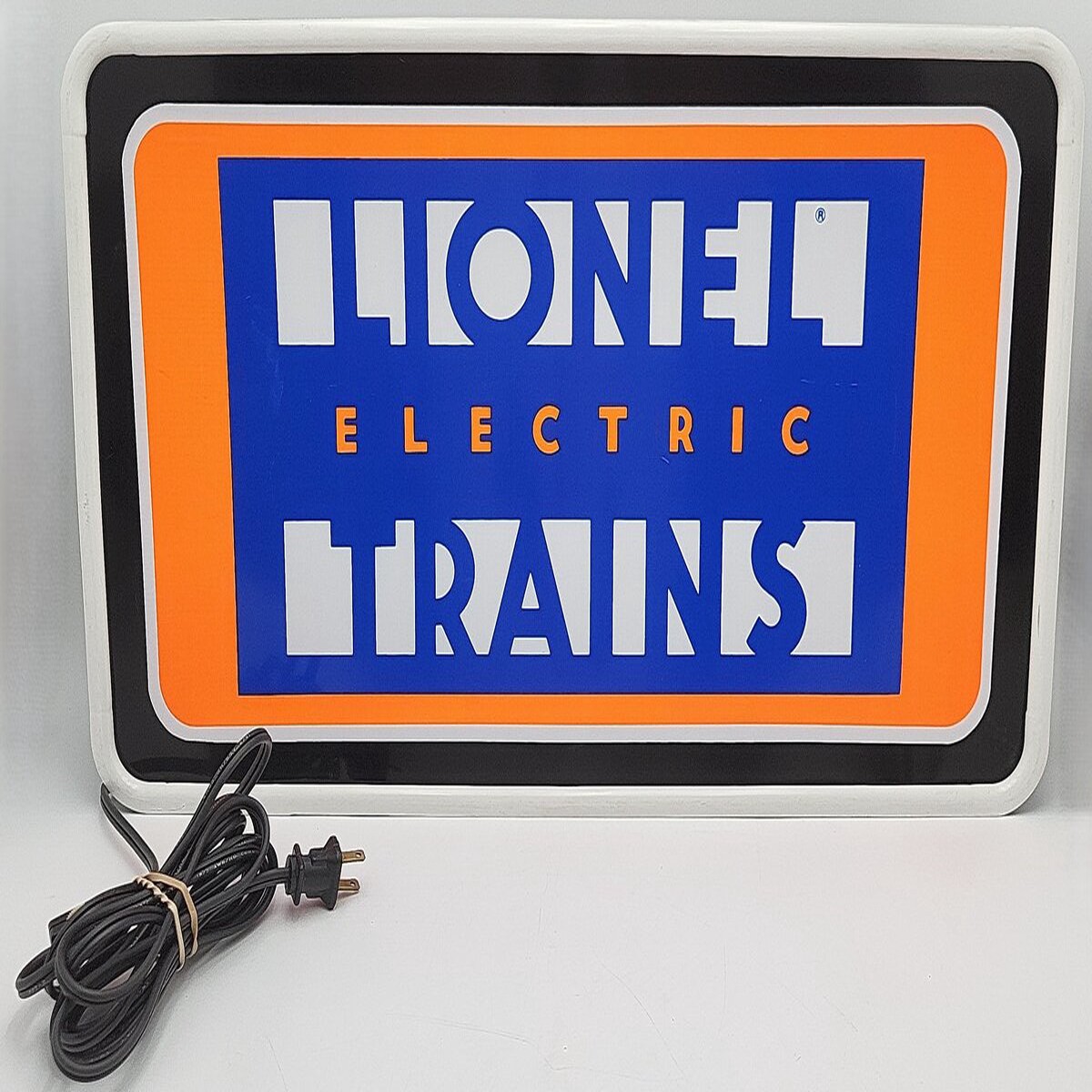 TechArt Illuminated Lionel Electric Trains Sign EX
