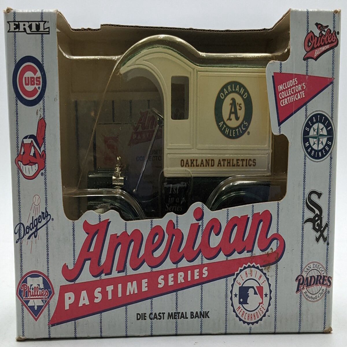 Ertl 3242 Diecast American Pastime Series Collector Bank Oakland Athletics